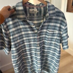 The Normal Brand Blue and White Plaid Shirt